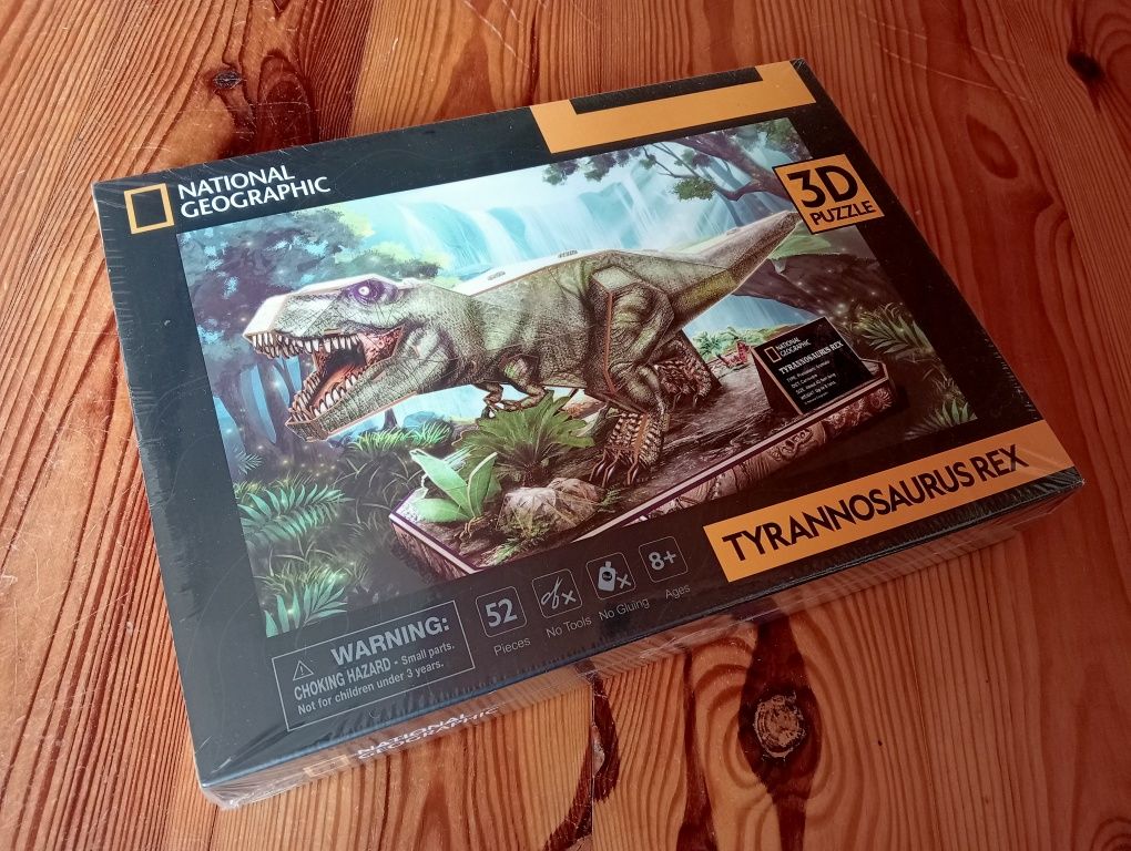 PUZZLE 3D - Dinozaur Tyrannosaurus rex
