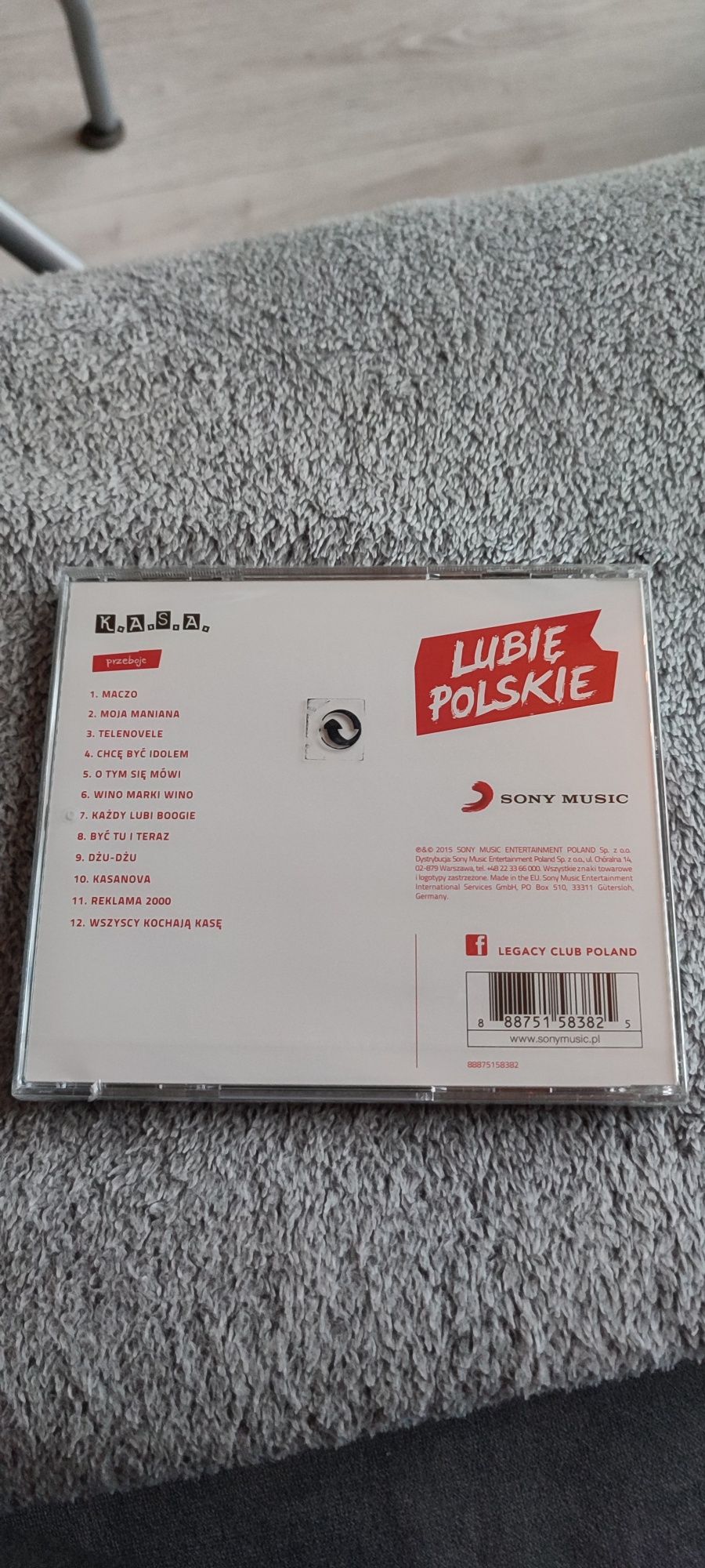 Płyta CD Lubię Polskie przeboje K.A.S.A. maczo