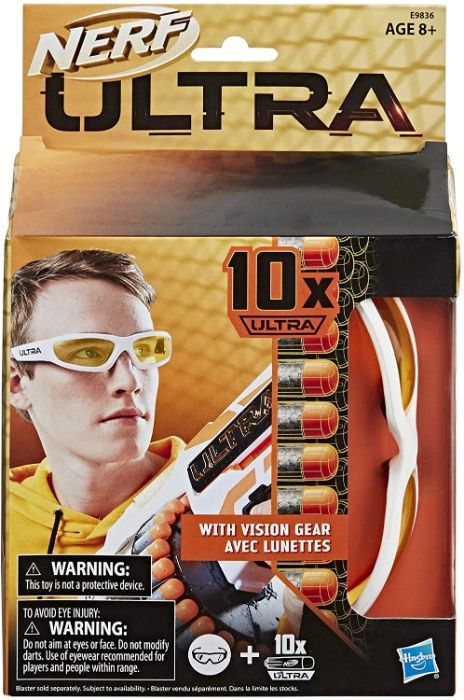 очки Нерф + 10 пуль Ультра NERF Ultra Vision Gear and 10 Darts