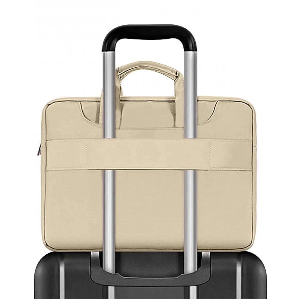Torba na laptopa 13-14 Tech-Protect Pocket - beżowa
