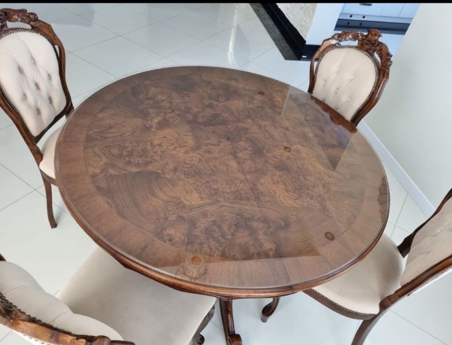 Komplet wypoczynkowy barok ludwik kanapa fotele