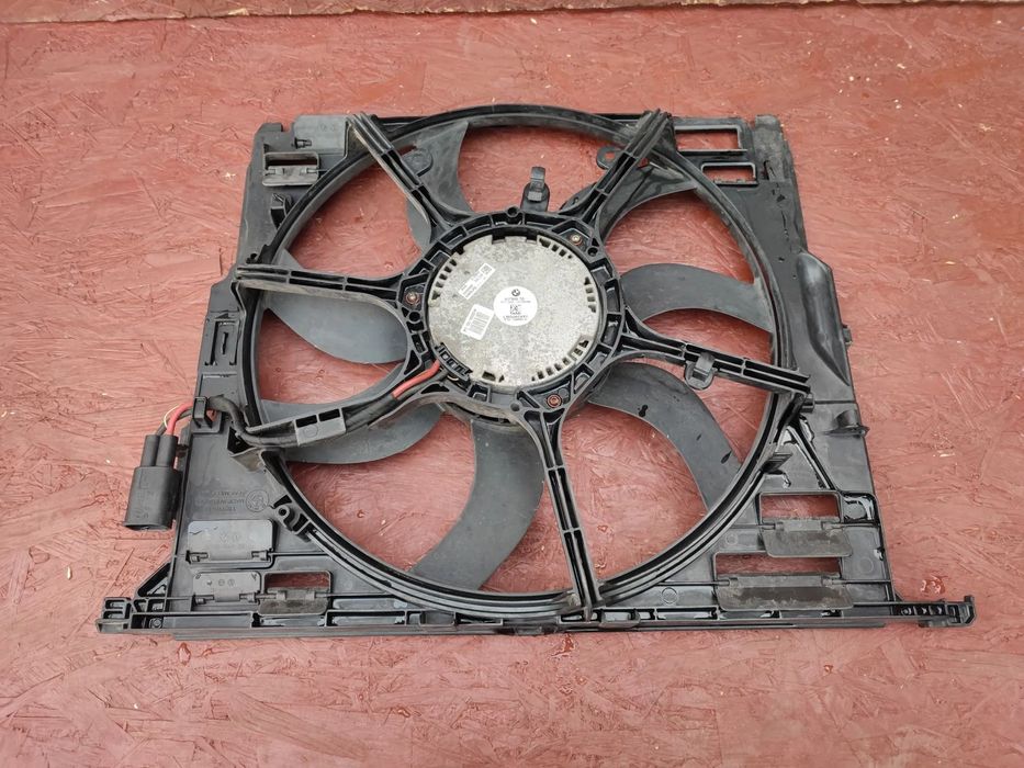 BMW F01 / F02 / F06 / F07 / F10 / F11 / F12 / F13 / ORYGINALNY ELEKTRYCZNY WENTYLATOR CHŁODNICY / WIATRAK MARKI BROSE 600W O NR. 8 509 741 / 7 802 943 / 7 599 493 / 7 594 610 OEM W BARDZO DOBRYM STANIE