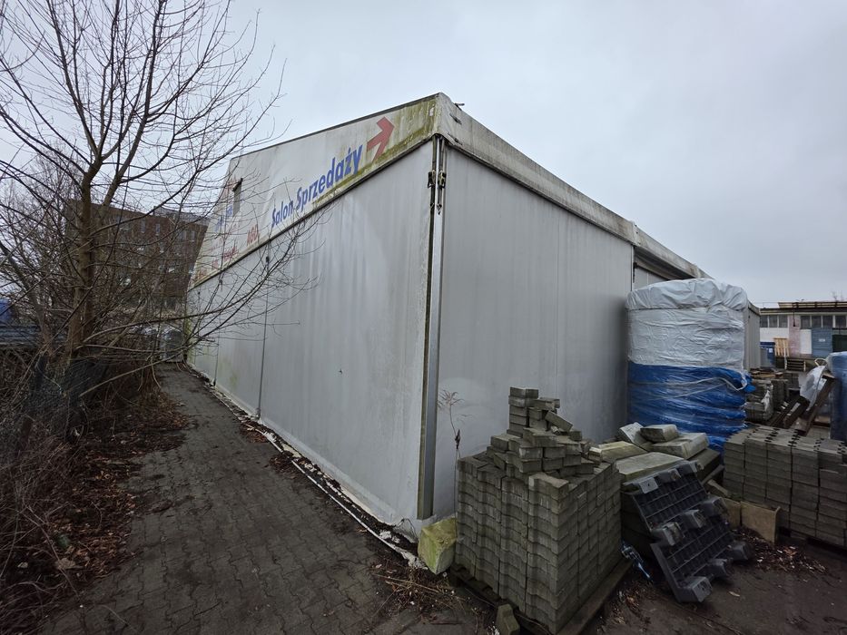 Hala namiotowa 20 x 25 x 4  magazynowa aluminiowa