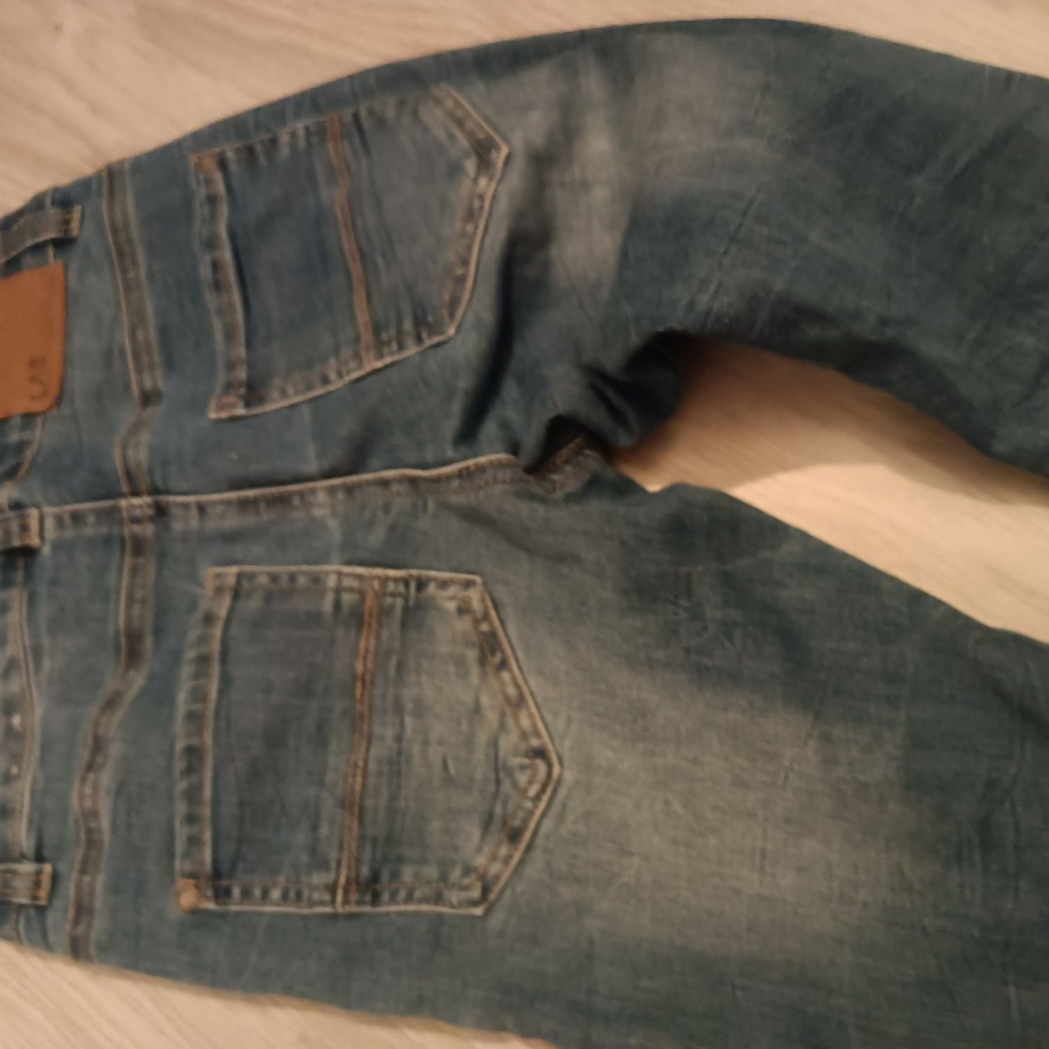 Spodnie jeansy chłopiec 128,134 carry Sinsay pepco modne nogawki
