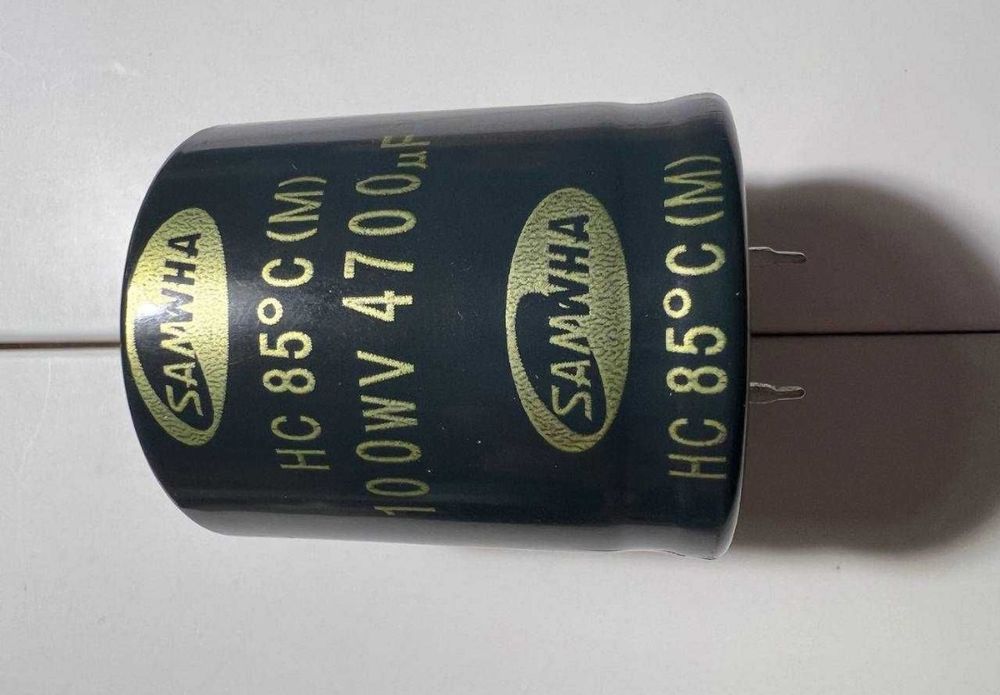 Конденсатори  4700mkf 100v (Низький імпеданс) Samwha 35*42 85 °C