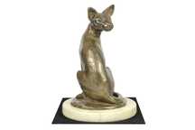 Kot egipski Mau statuetka na piaskowym kamieniu Art-Dog