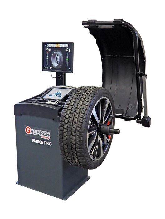 WULKANIZACJA Montażownica 2xBiegowa + Wyważarka z LASEREM Monitor