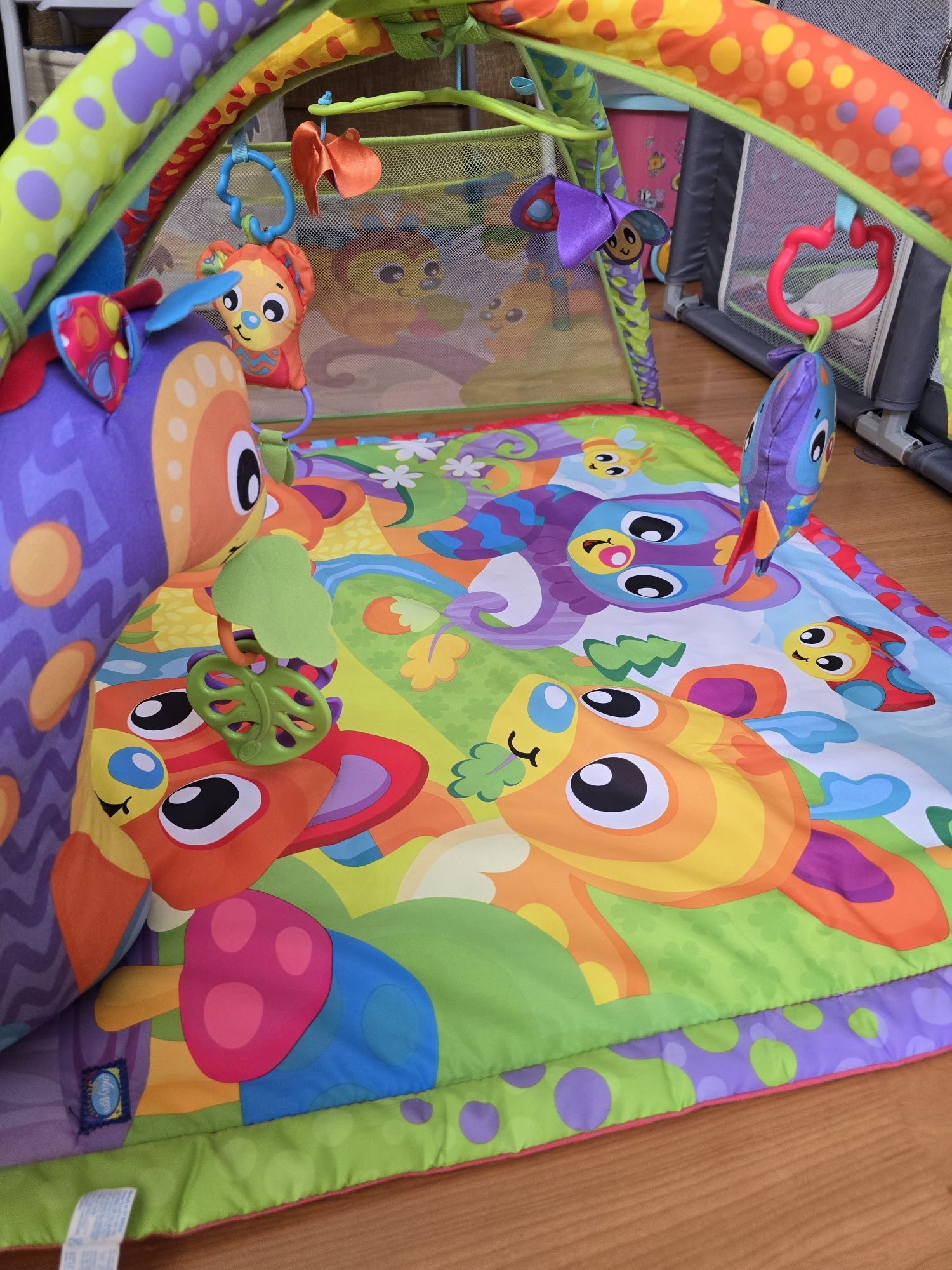 Ginásio de Atividades com Música e Projetor Florestal da Playgro