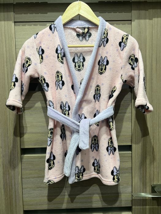 Szlafrok polar ciepły Myszki Minnie Disney