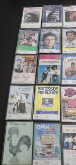 Coleção de Cassetes Musica Portuguesa