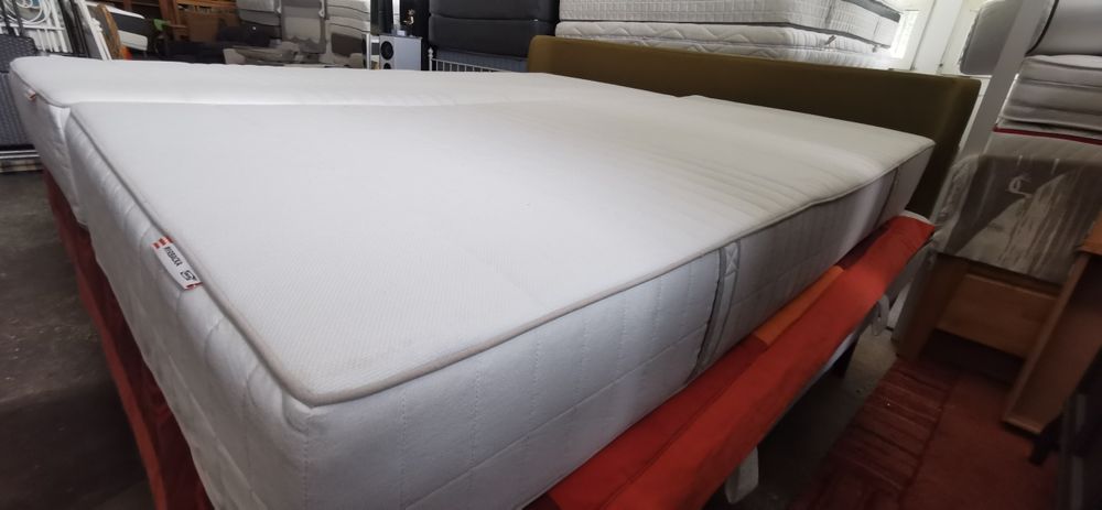 Super materac lateksowy ikea myrbacka stan idealny 90x200 na 180x200