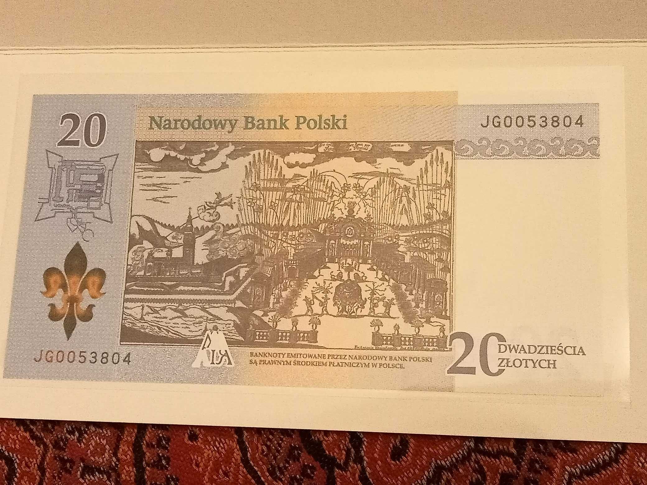 Zestaw banknotów kolekcjonerskich 12 szt.