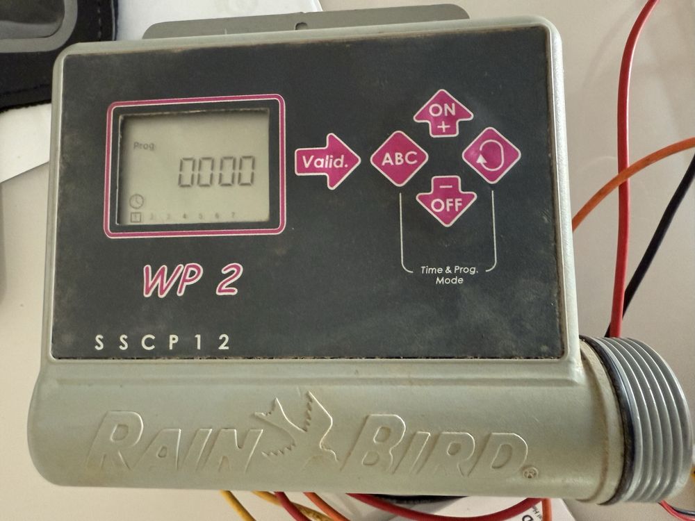 Programador rega Rain Bird WP2