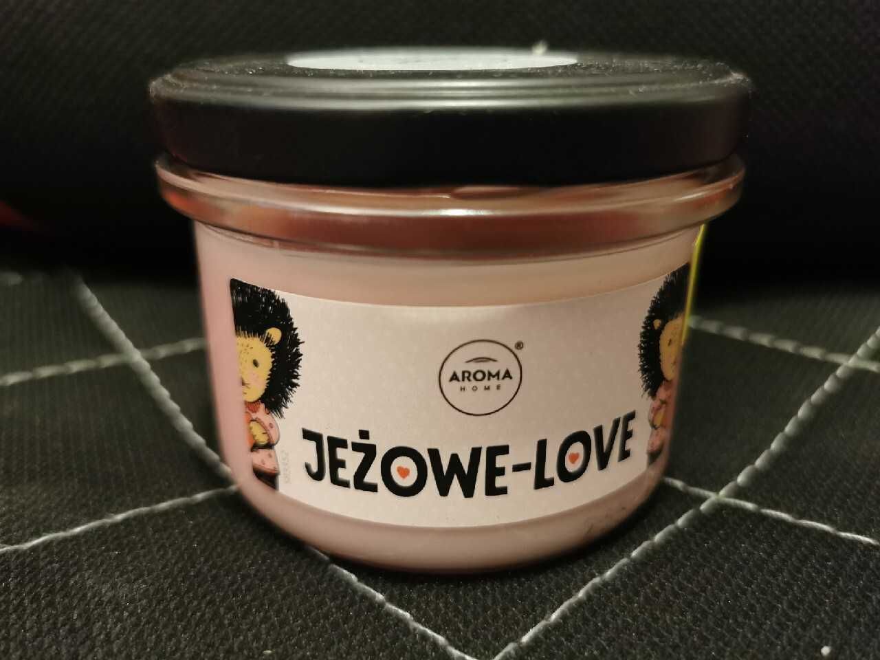 Jeżowe-love świeca zapachowa 120g Aroma home