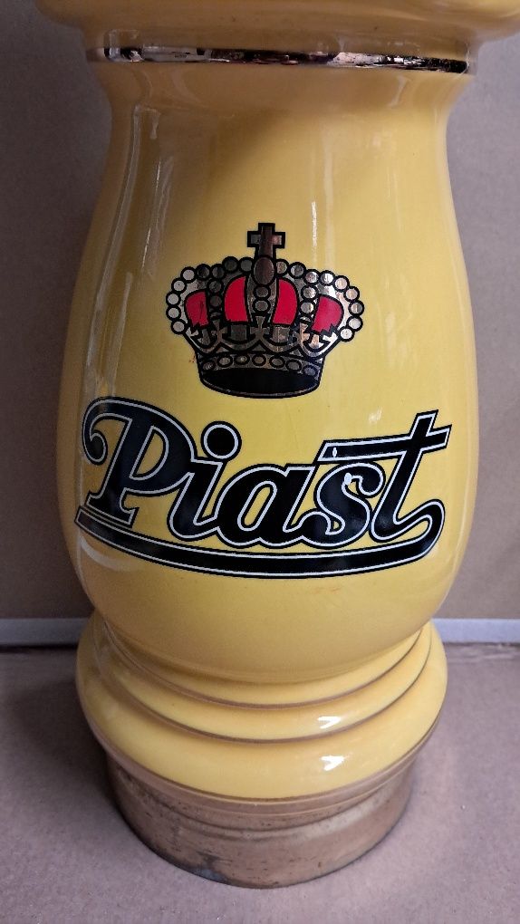 Porcelanowy nalewak do piwa Piast