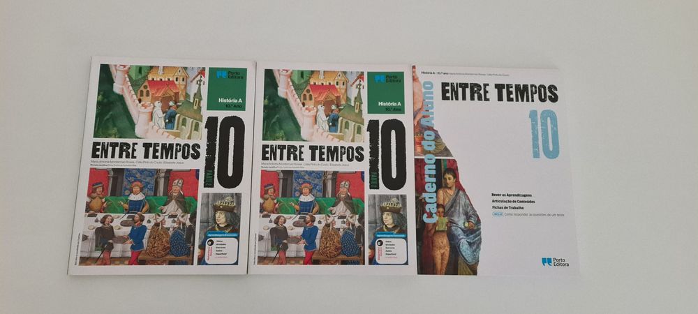 Manual História- Entre Tempos- 10 Ano. Novo