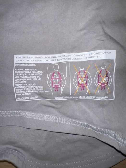 Koszula do kangurowania, Medbest, ENIA, szara