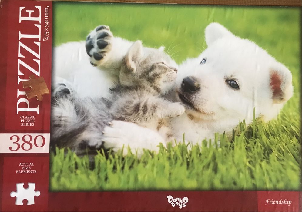 Пазли на 380 шт. на 4-6 -8-10 років