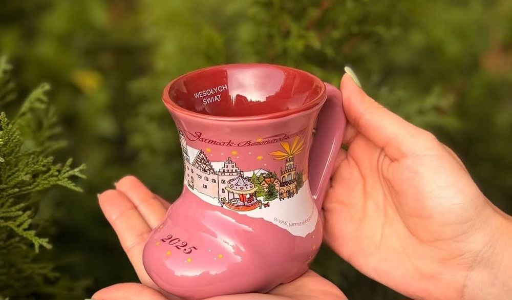 Nowy kubek Jarmark Bożonarodzeniowy Wrocław 2025