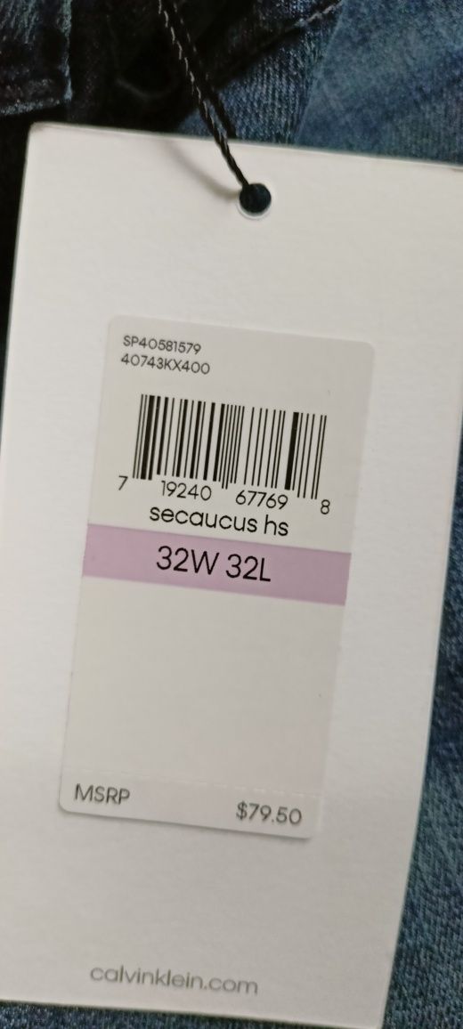 Spodnie Calvin Klein