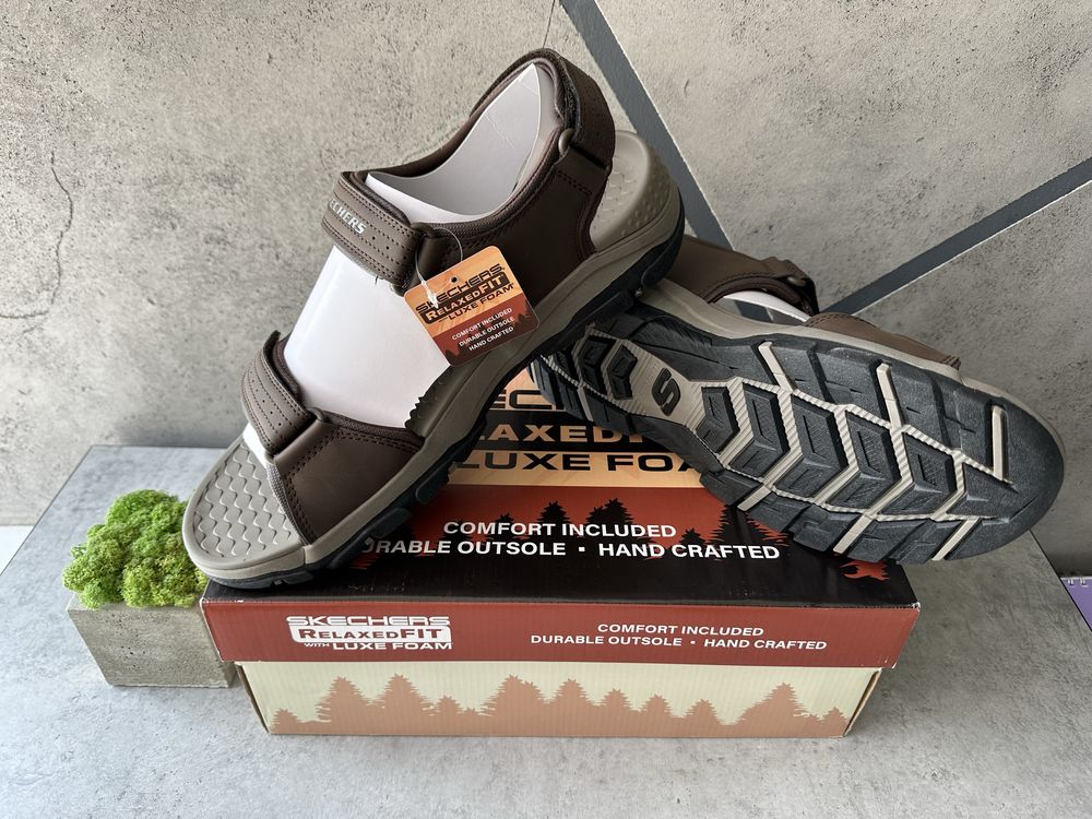 розмір 48 чоловічі босоніжкі сандаліі Skechers оригінал