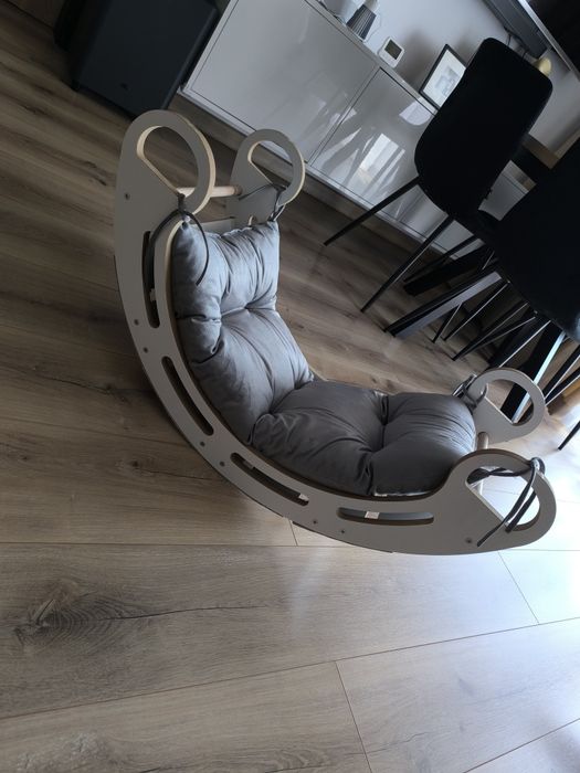 Bujak Montessori+ zjeżdżalnia+ścianka wspinaczkowa