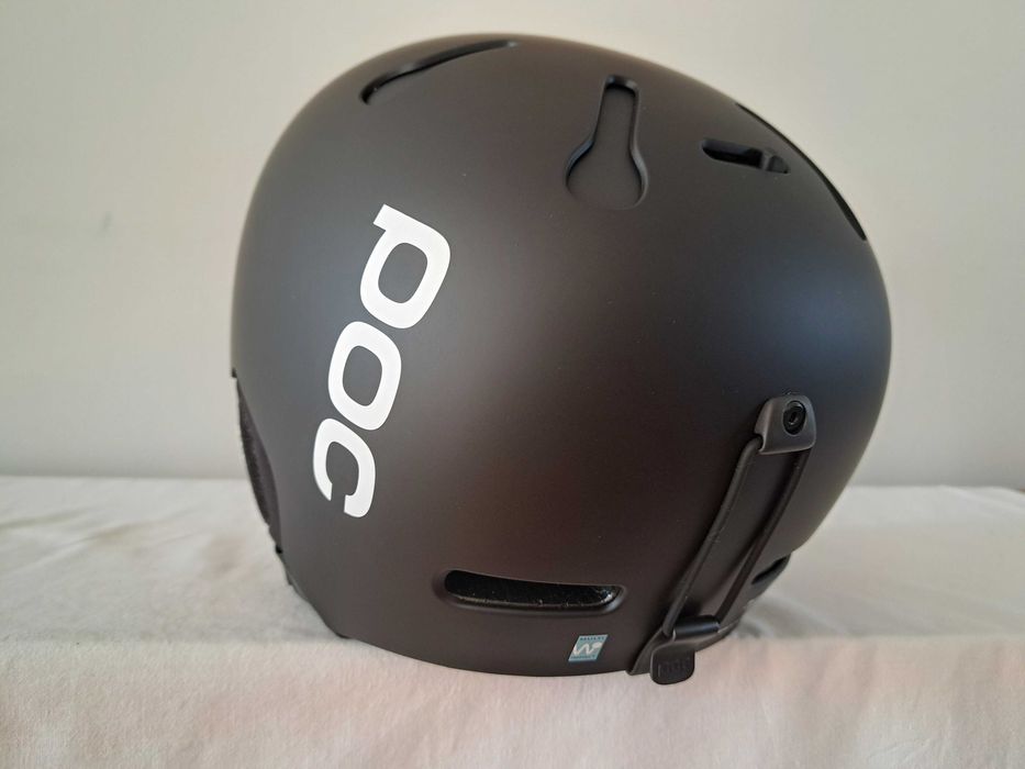 Kask narciarski POC Auric Cut Uranium Black Matt M/L 55-58cm
