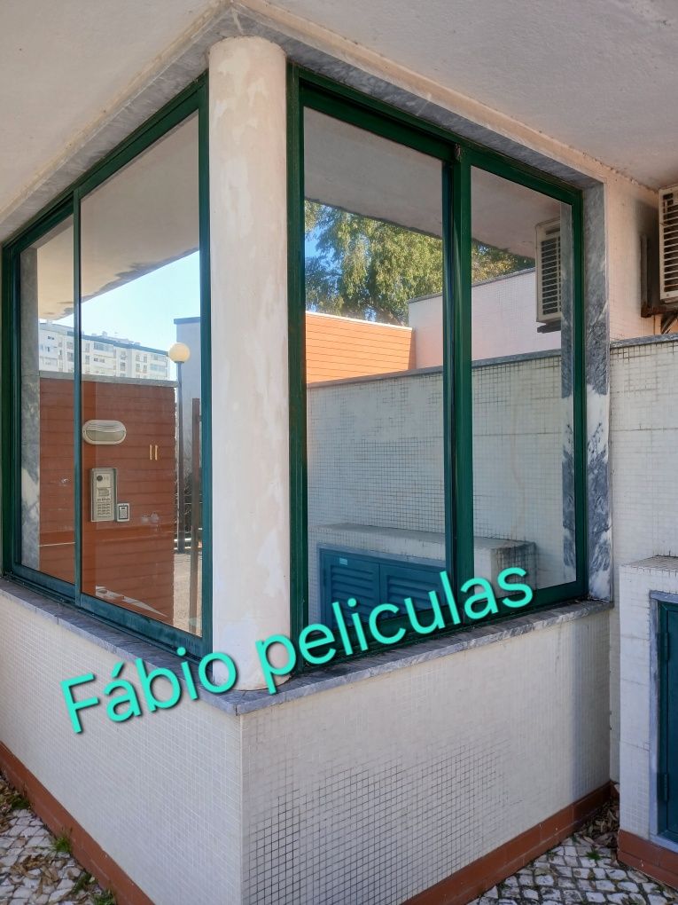 Peliculas para vidros em domicílio
