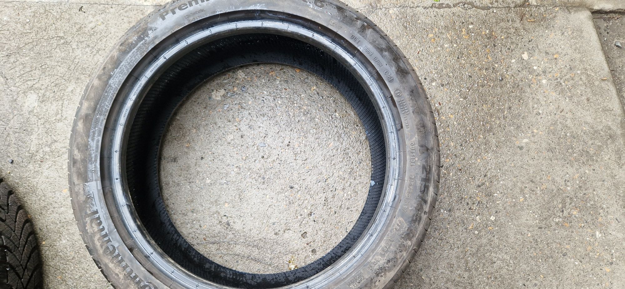 215/45 R17 91Y Continental Premium Contact 6 7mm 2021r