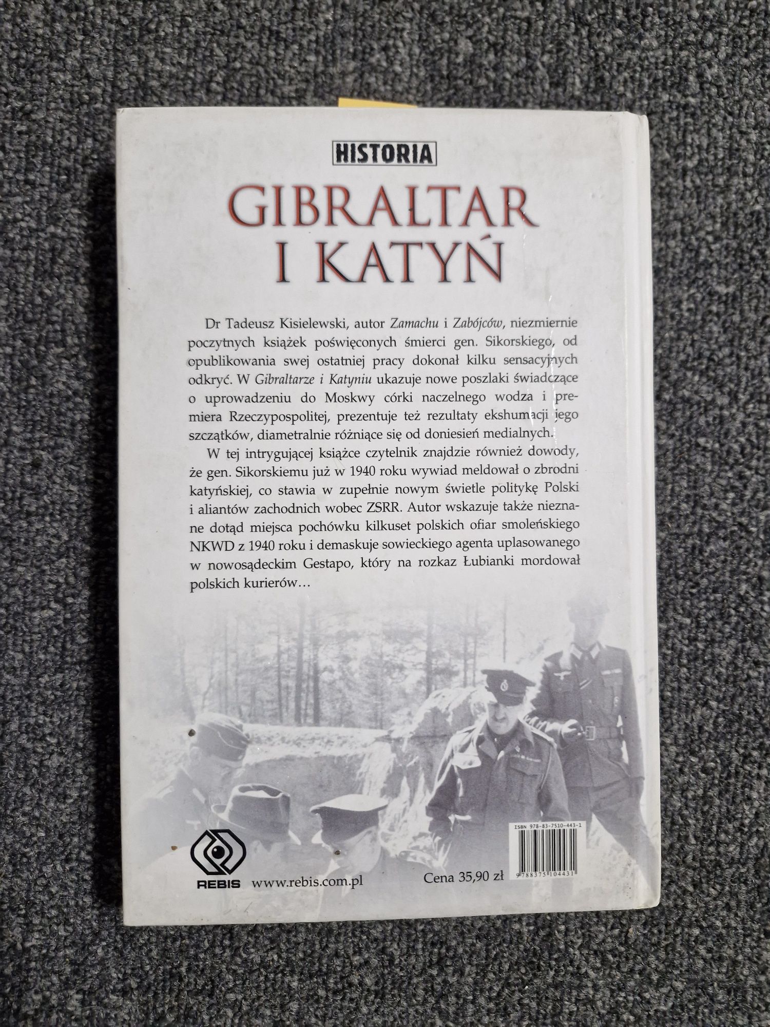 9763. "Gibraltar i Katyń" Tadeusz A.Kisielewski