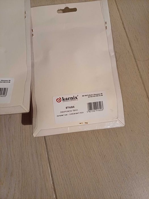 Zakończenia do karniszy Etiuda 2 kpl Karnix