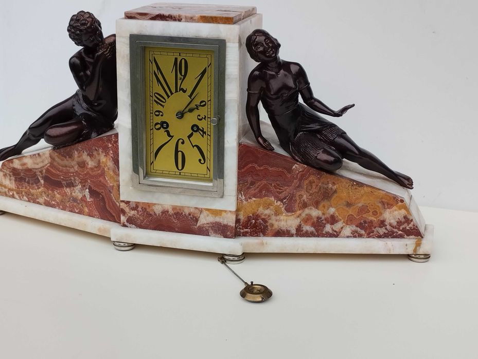 Zegar Art Deco Ferdinand Verger
