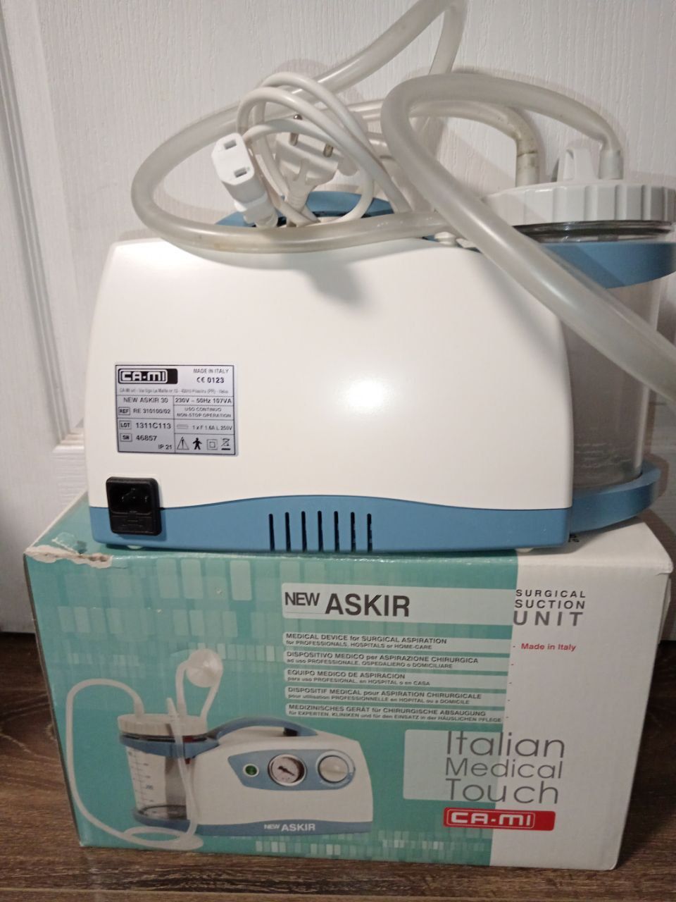 Медичний аспіратор портативний NEW ASKIR 30 Proximity RE-310100/56
Осо