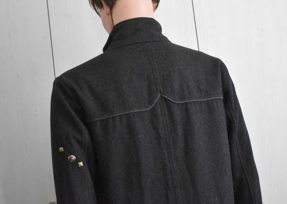 Kurtka wełniana bosmanka S wełna zimowa ciepła kurtka męska elegancka