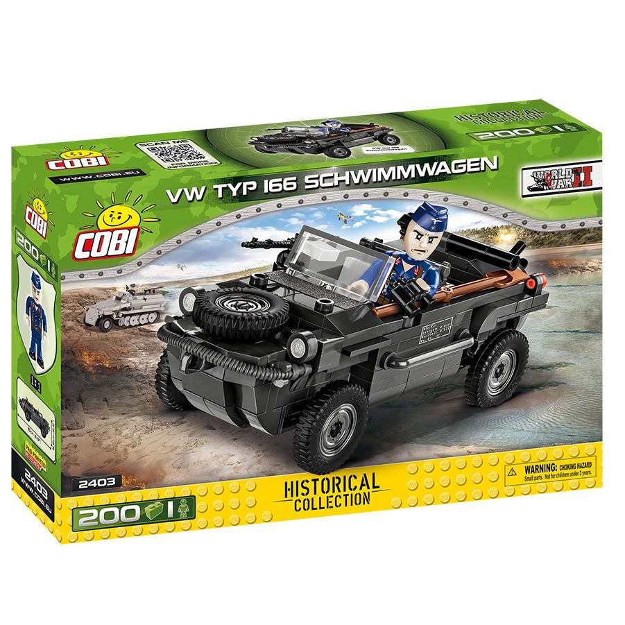Hc Wwii /2403/ Vw Typ 166 Schwimmwagen 200 Kl.