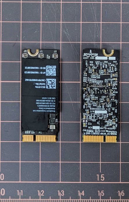 Apple Broadcom WiFi 802.11ac+BT4 комбо модулі для Mac / Hackintosh