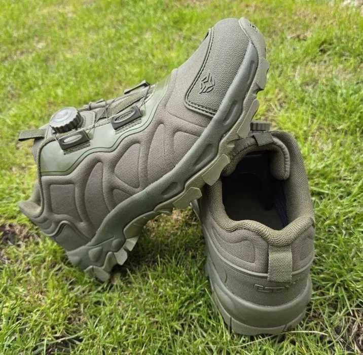 Тактичні літні кросівки на автошнурівці ESDY олива 40-45р