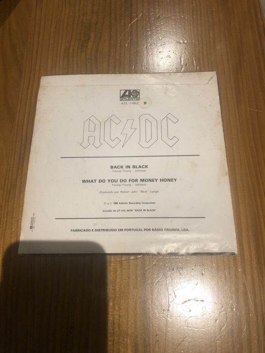 ACDC - back in black single