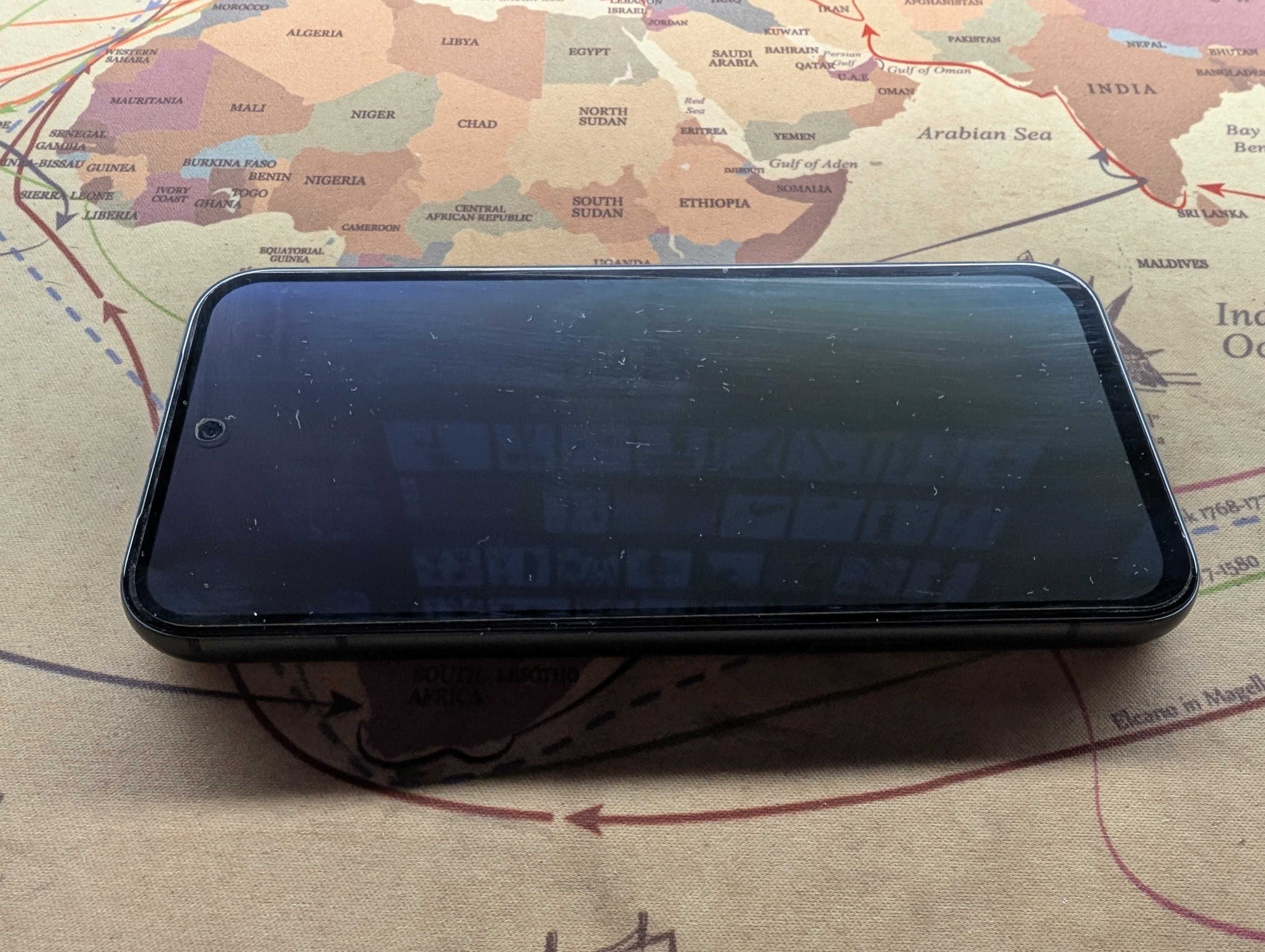 Google PIxel 8A 256GB OBSIDIAN Andr. 16 - stan BDB - gw. do 8.07.2026