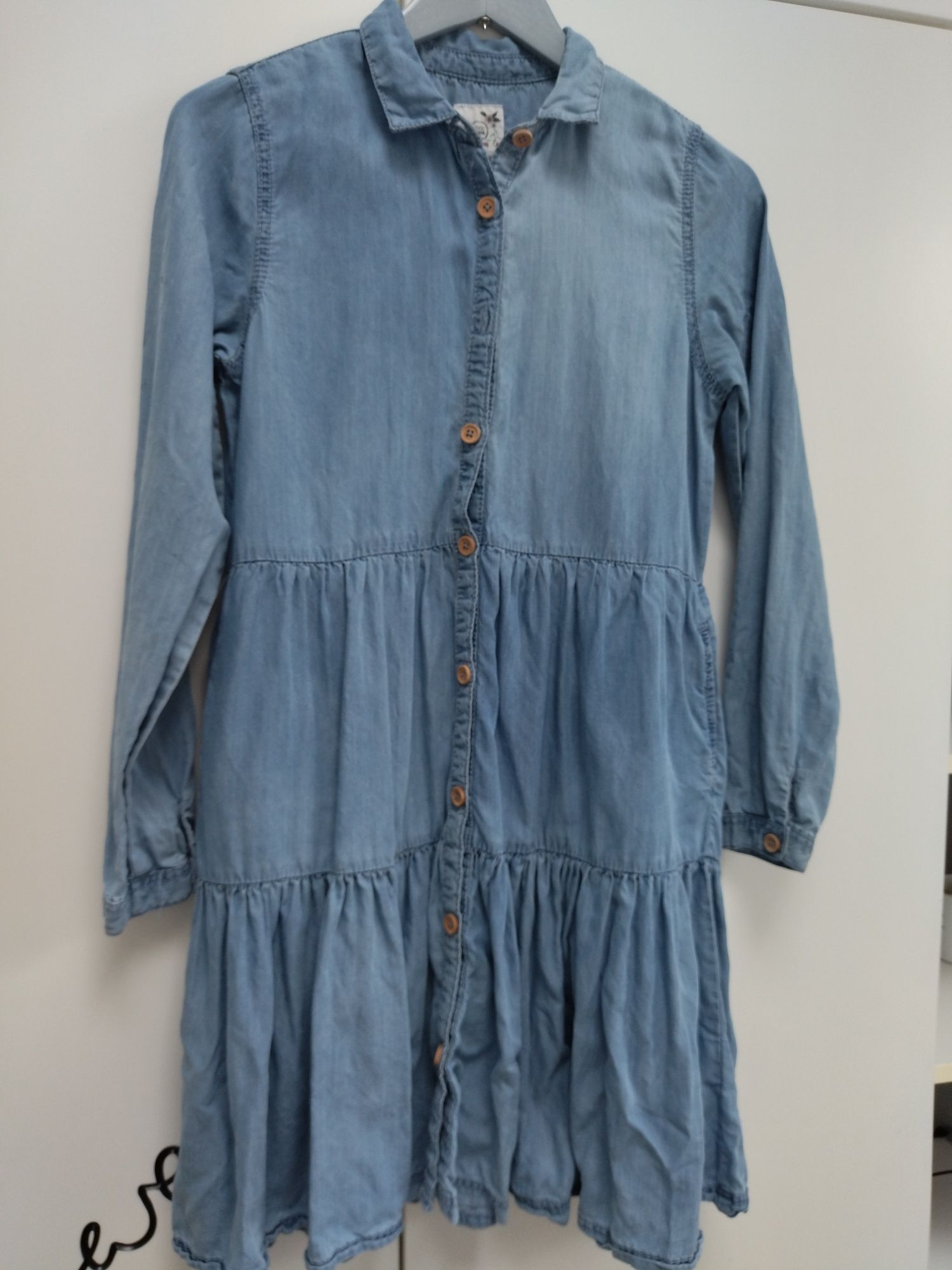 Sukienka jeansowa Smyk na rozmiar 164