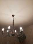 Żyrandol lampy komplet