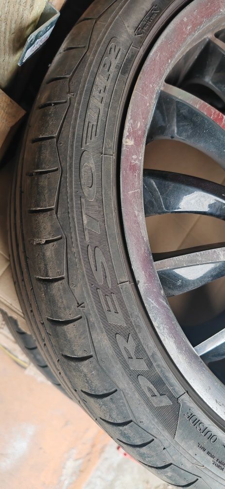 Alufelgi Alufelgi Frankenräder Selbitz 862
8J X 18 / 5 X 114,3 ET40  c