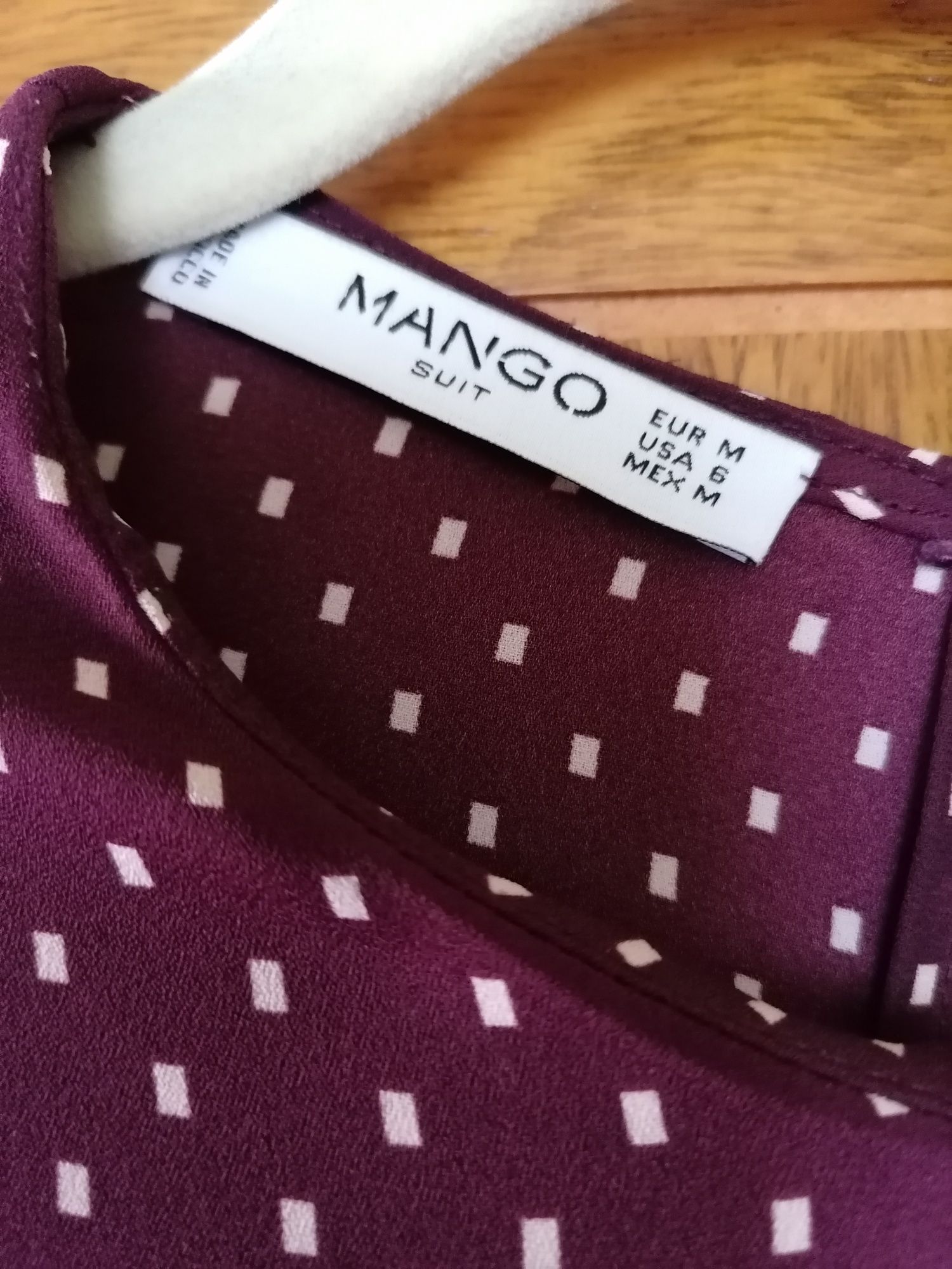 Blusa estampada Mango