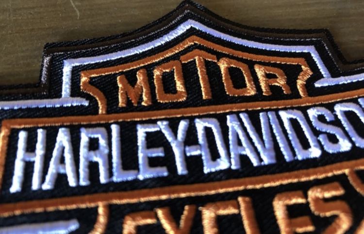 Patch Harley Davidson emblema bordado Motard Biker Choppers estampa