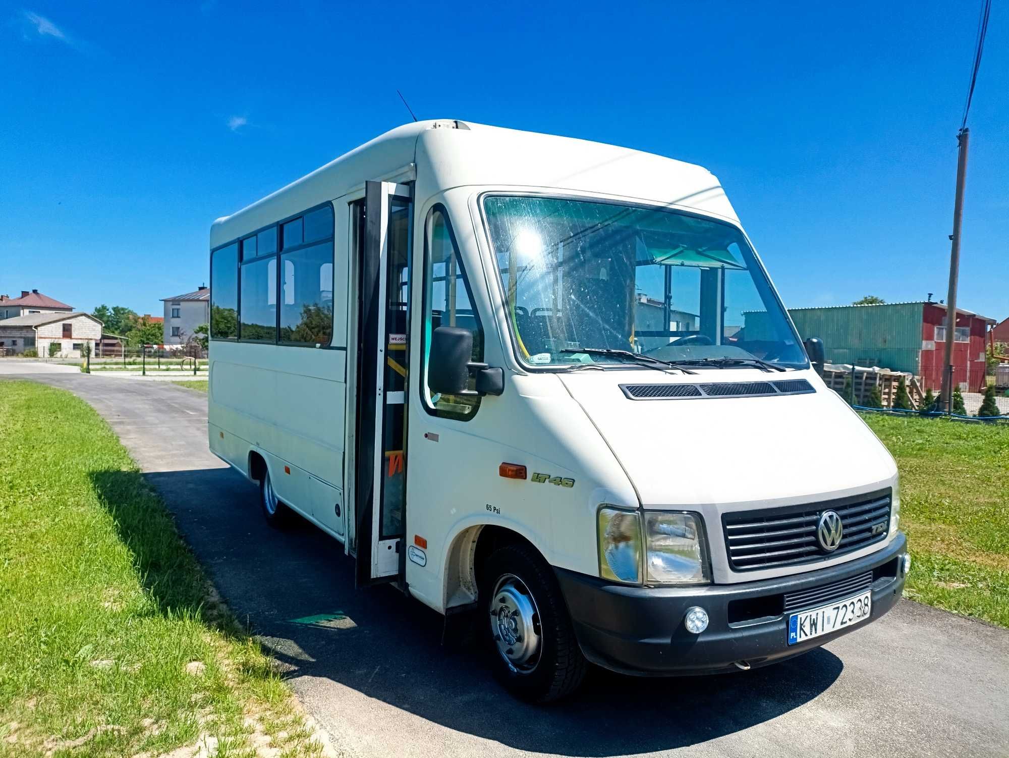 Autobus VW LT 2.5 109KM 25+7 miejsc, sprawny, zarejestrowany, OC