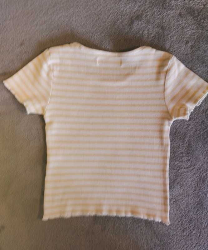 Krótki top H&M rozm. 122 cm