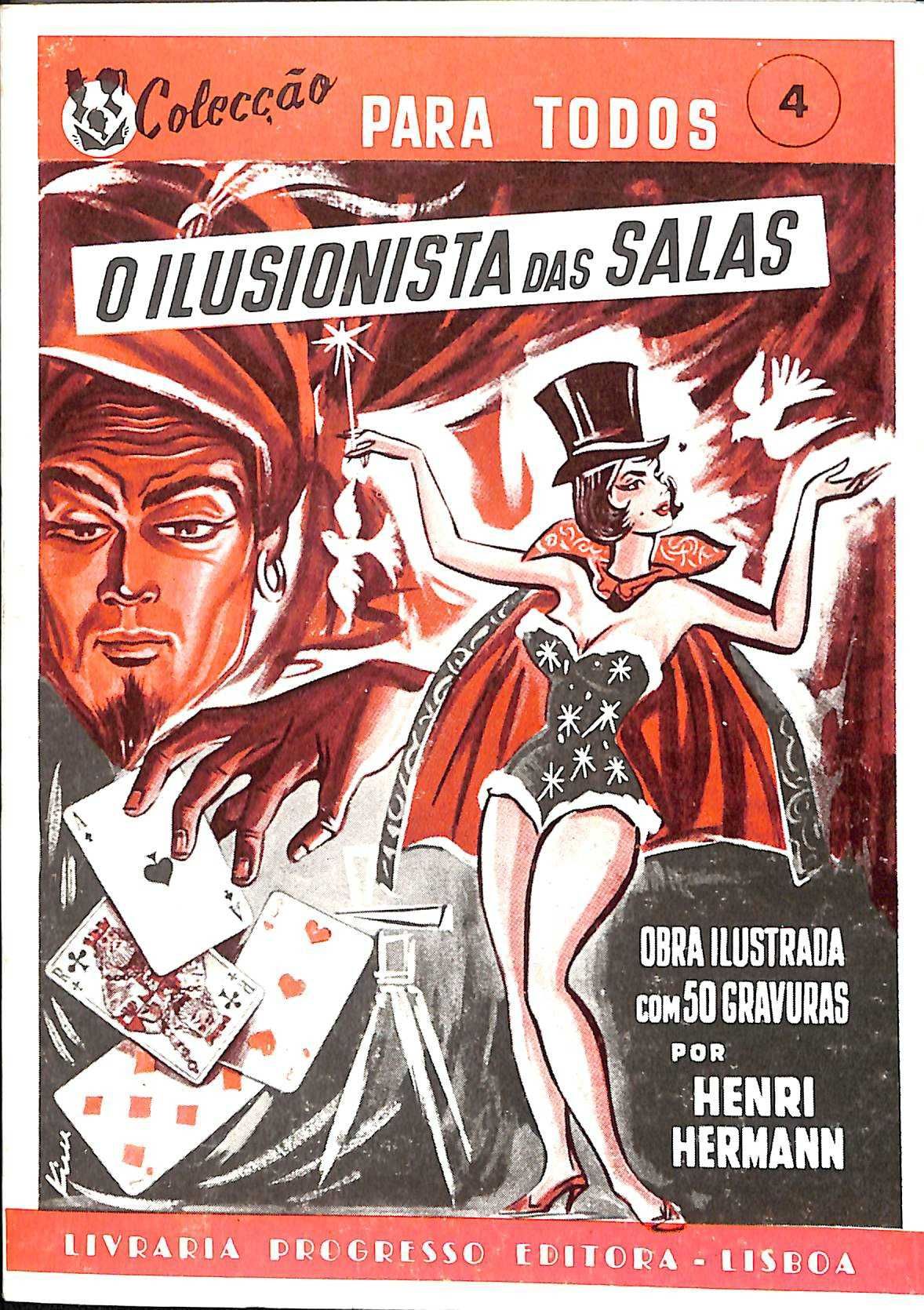 "O ilusionista das salas" de Henri Herman [Novo]