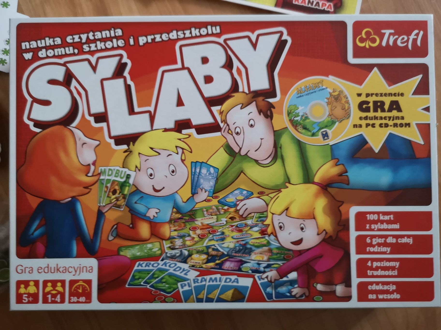 Gra edukacyjna Trefl Sylaby