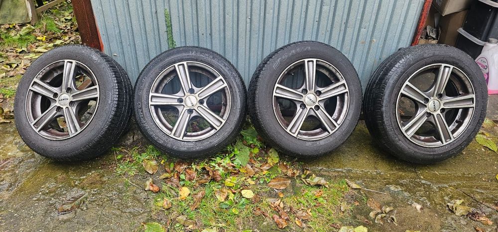 Alufelgi dxs 14- 4 sztuki plus opony letnie gratis
