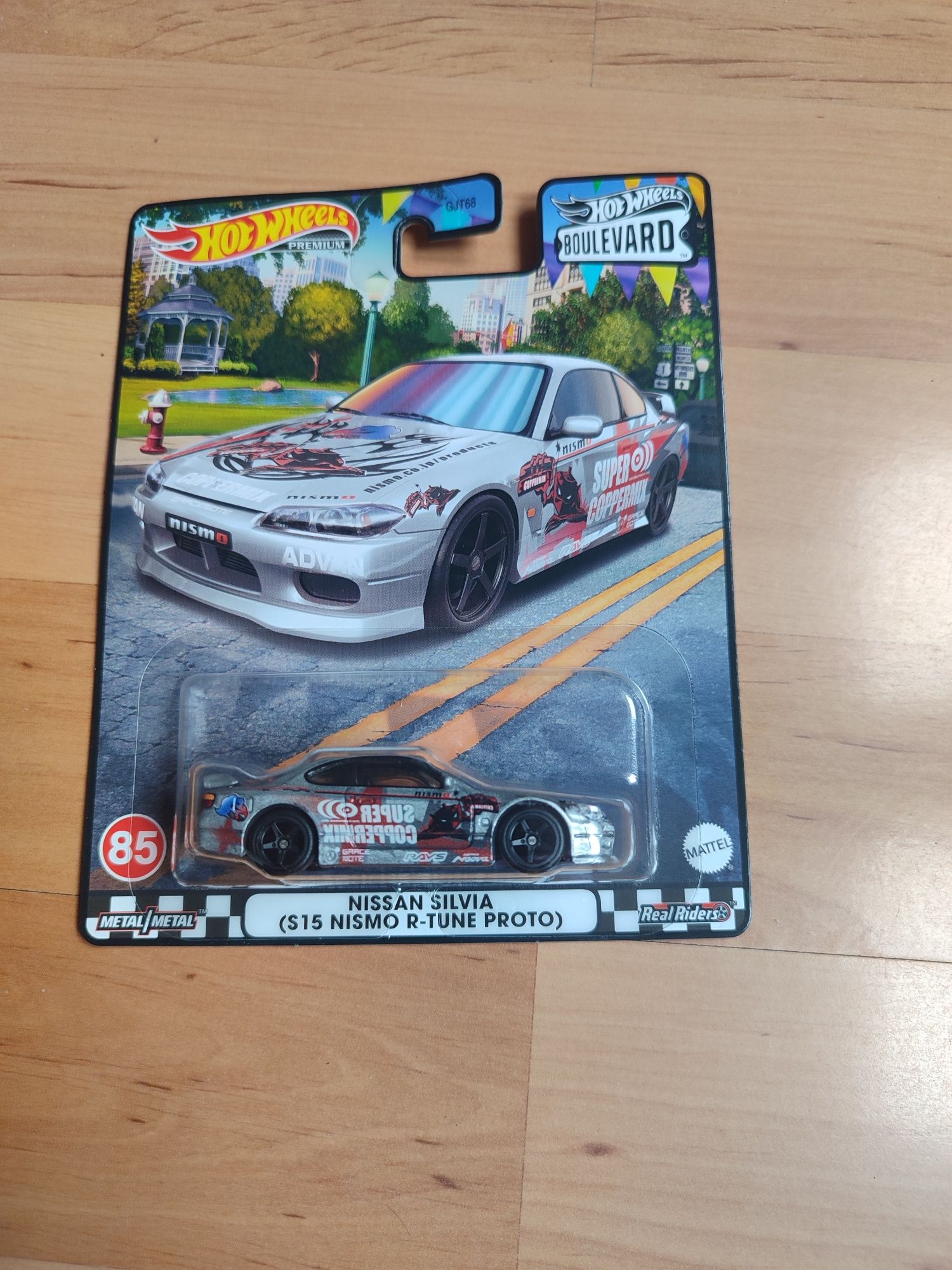 Hot wheels premium boulevard nissan silvia s15